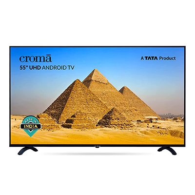 139 cm (55 inch) 4K Ultra HD LED Android TV with Google Assistant