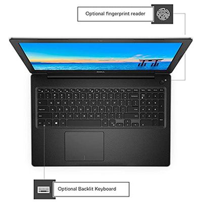 Inspiron 15 3593 (D560236WIN9B) Laptop (Core i3 10th Gen/4 GB/1 TB/Windows 10)