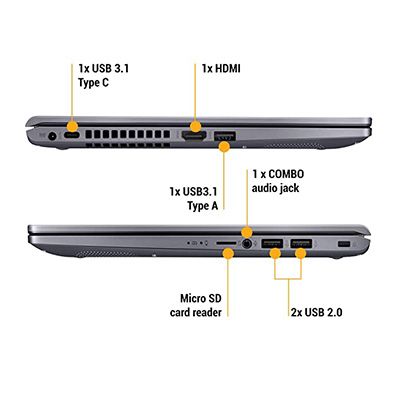 VivoBook 14 X409JA-EK011T Laptop (Core i3 10th Gen/4 GB/1 TB/Windows 10)