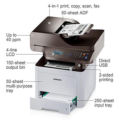 ProXpress SL-M3870FW All-in-One Laser Printer