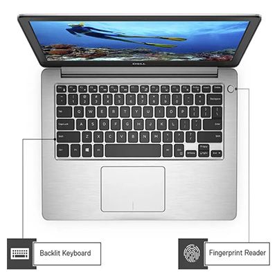 Inspiron 13 5370 (A560516WIN9) Laptop (Core i7 8th Gen/8 GB/256 GB SSD/Windows 10/2 GB)