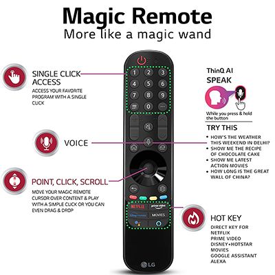 UQ8040PSB 65 Inches 4K Ultra HD Smart LED TV