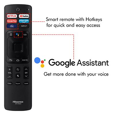 65U6G 4K Ultra HD Smart Certified Android QLED TV