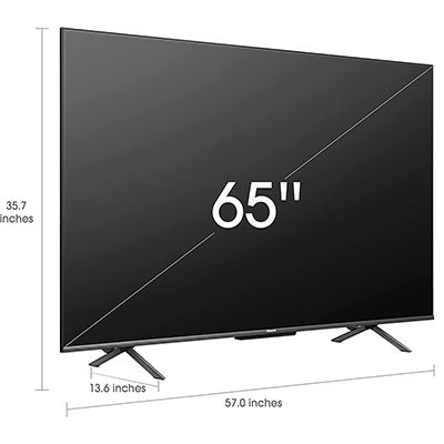 ULED 65-Inch 4K Premium 65U6H Quantum Dot QLED Series Smart Google TV