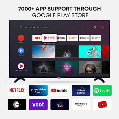 165 cm (65 inch) 4K Ultra HD LED Android TV with Google Assistant