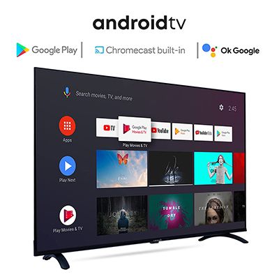 165 cm (65 inch) 4K Ultra HD LED Android TV with Google Assistant