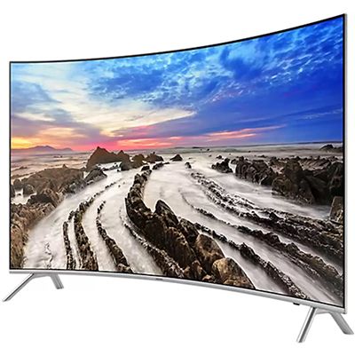 MU7500 Series 7 138 cm (55 inch) Ultra HD (4K) Curved LED Smart Tizen TV