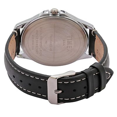 Men Black Printed Analogue Watch TWEG16502