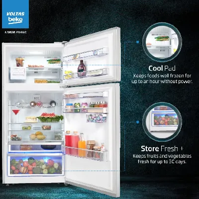 RFF633IF 610L 2 Star Frost Free Double Door Refrigerator