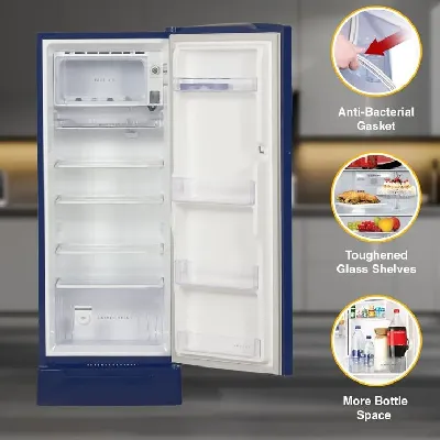 73260 Icemagic Pro 207L 5Star Single Door Refrigerator
