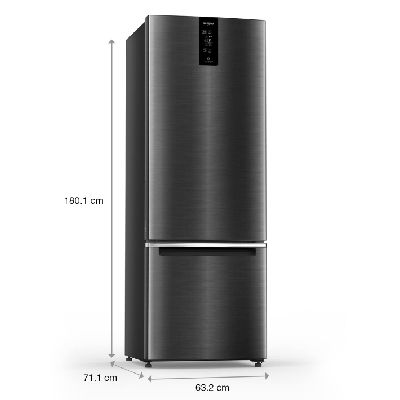 Whirlpool (IFPRO BM INV CNV 370 ) 312 L 3 Star Double Door Refrigerator