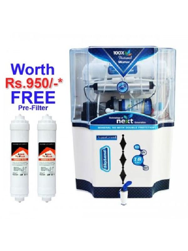 Aqua Grand Sky Land 18 Ltr RO + UV + UF + TDS Water Purifier