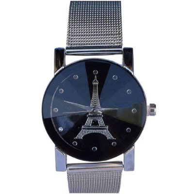 black dial tower watch Watch - For Girls