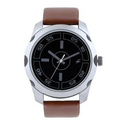 Men Black Dial Watch 3123SL03