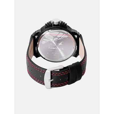 Men Black Analogue Watch NK38015PL02_OR2