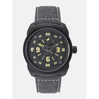 Men Black Analogue Watch NK9463AL08_OR2