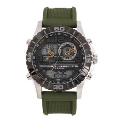 Men Black Analogue and Digital Watch NK38035SP01_OR