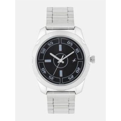 Men Black Analogue Watch NK3123SM01_OR2