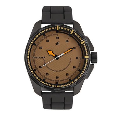 Men Brown Analogue Watch NK3084NP01_OR