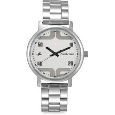 38052SM04 Bold Fonts Analog Watch - For Men
