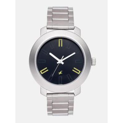 Men Black Analogue Watch NK3120SM02