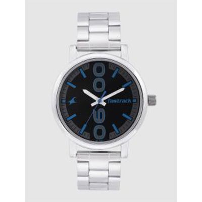 Men Black Analogue Watch NL38052SM07