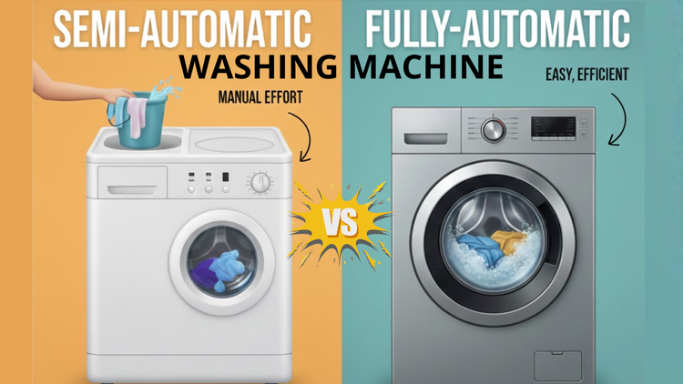 Washing Machine Fully Automatic vs Semi Automatic