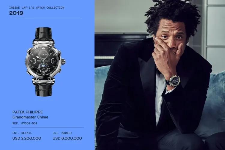 Top 5 music artists with the most expensive watches.