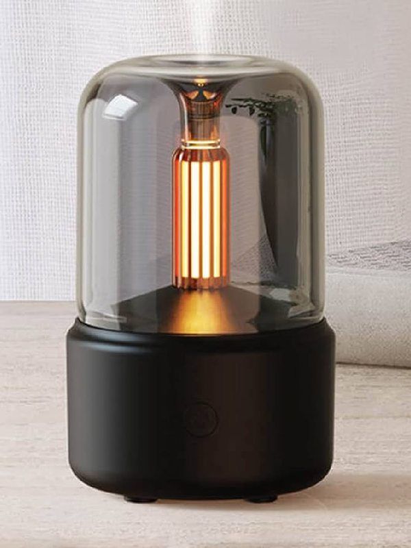 Essential Oil Diffuser 100ml Aromatherapy Oil Diffuser Ultrasonic Cool Mist Black