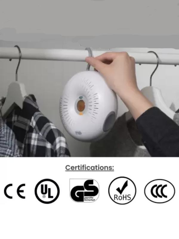 Mini Dehumidifier And Recharging Base Combo Pack