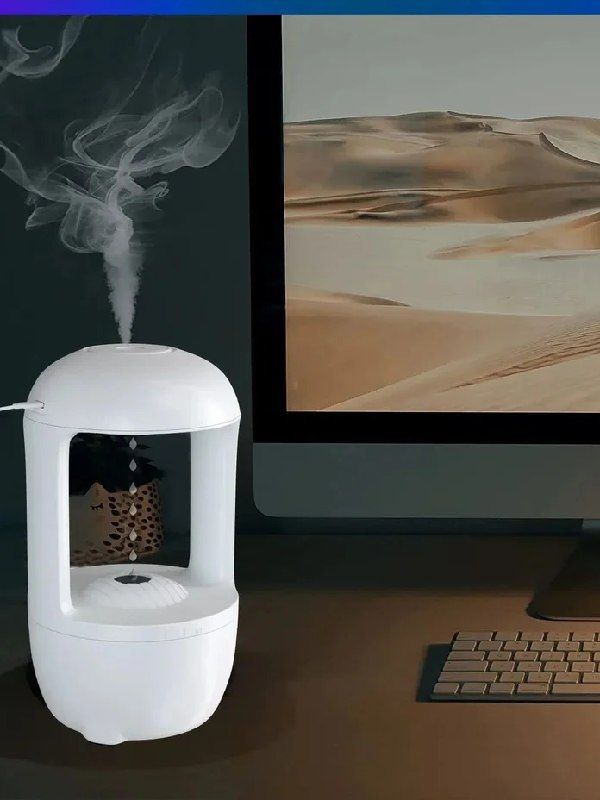 Anti Gravity Cool Mist Humidifier Ultrasonic Water Drop Air Humidifiers