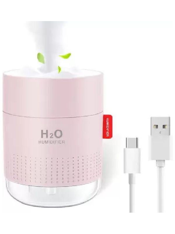 Air Humidifier Ultrasonic Cool Mist Car Humidifier with Atmosphere Light