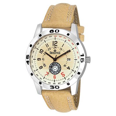 analogue watches for mens SS-GR117-CRM-CRM