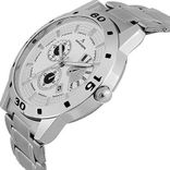 9519SMC3 New Chronograph Pattern Stainless Steel Bracelet Watch Watch - For Men & Women