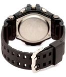 Black Analog-Digital Watch