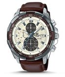 Men Fashion 539L 7B Brown Leather Analog Men's Watch