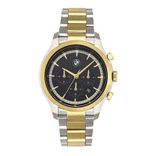 Men Black Chronograph Watch 8002