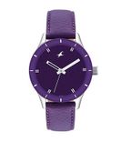 Monochrome Analog White Dial Women's Watch -NK6078SL01