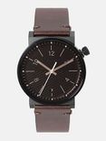 Men Coffee Brown Analogue Watch FS5552