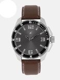 Men Grey Analogue Watch NK3084SL02