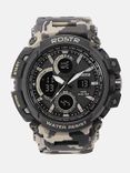 Men Black Analogue and Digital Watch MFB-PN-SM-1708