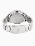 Men Silver-Toned Analogue Watch NK3124SM01