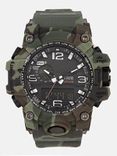 Unisex Green Analogue and Digital Watch MFB-PN-OS-AD1606
