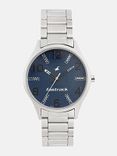 Men Navy Blue Analogue Watch 3184SM01