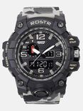 Men Black Analogue and Digital Watch MFB-PN-SM-1545