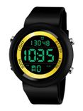 Men Black Digital Watch LAM-1220