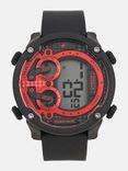 Men Red Digital Watch 38045PP01