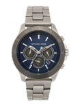Men Silver-Toned Analogue Watch