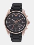 Men Charcoal Grey Analogue Watch AR6066I