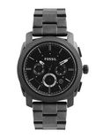 Men Black Dial Chronograph Watch FS4552